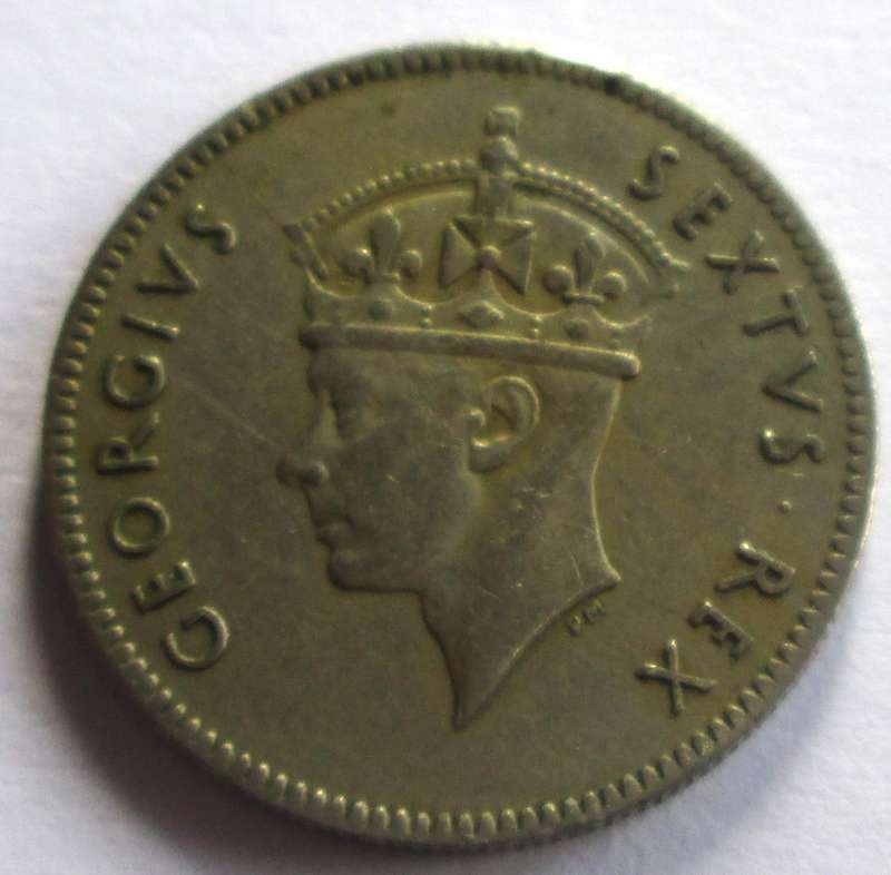 1949 East Africa 50 Cents