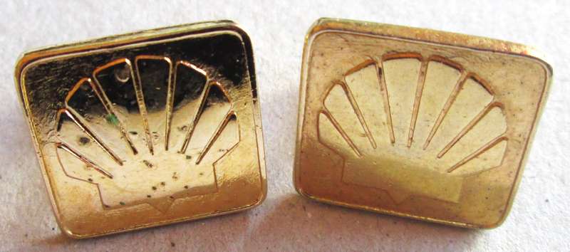 Shell Mens Cufflinks