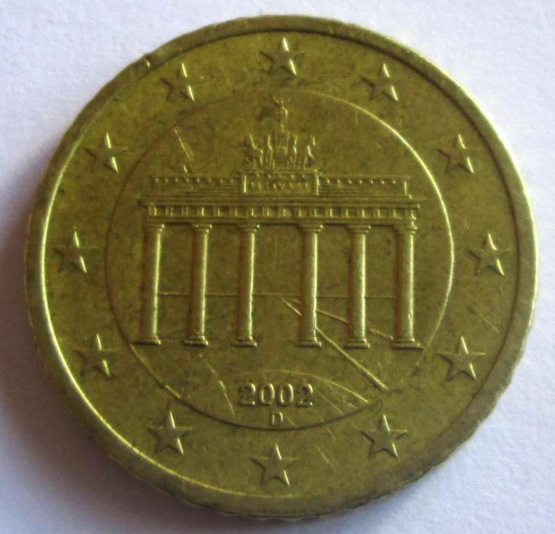 2002 Germany 50 Euro Cent
