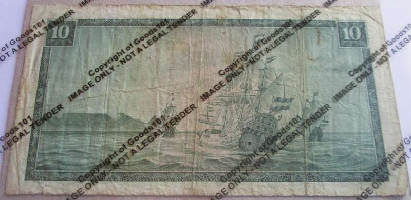 Ten Rand Republic of South Africa Serial Nr C220 009548