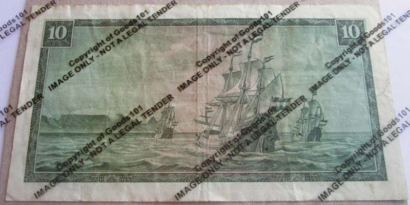 Ten Rand Republic of South Africa Serial Nr C336 851829