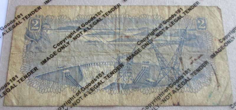 Two Rand Republic of South Africa Serial Nr DI03 934078