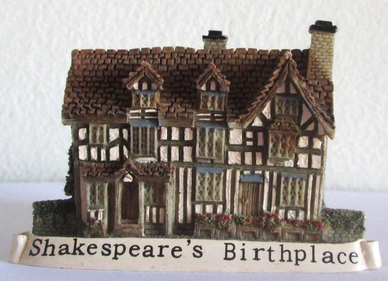 Shakespeare's Birthplace Ornament Handmade