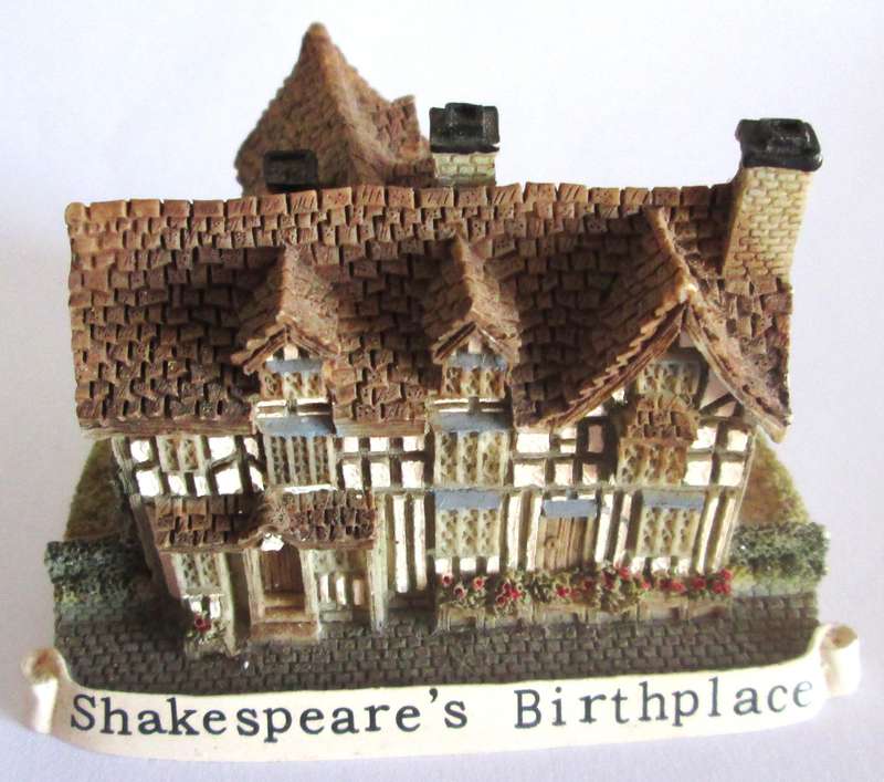 Shakespeare's Birthplace Ornament Handmade