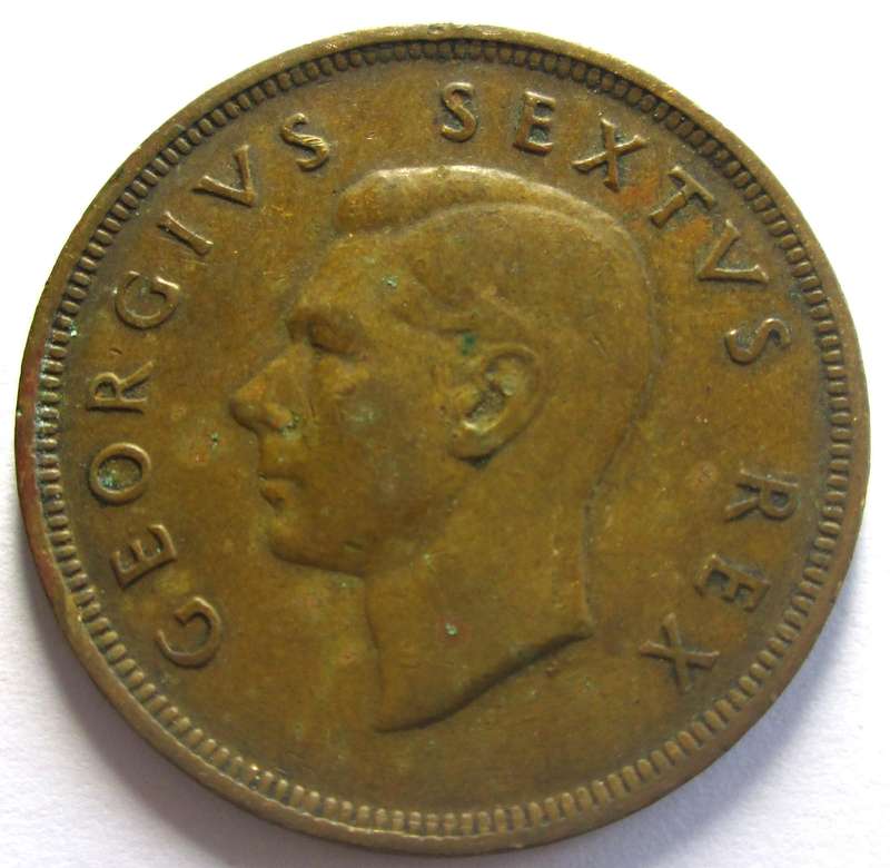 1948 Union of South Africa 1 Penny