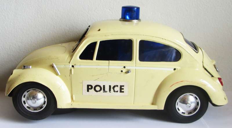 1970 Volkswagen Police Car Beetle VW made in Japan
