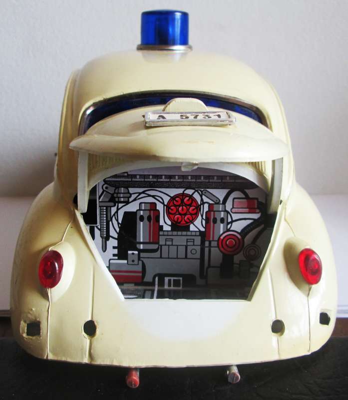 1970 Volkswagen Police Car Beetle VW made in Japan
