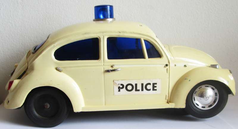 1970 Volkswagen Police Car Beetle VW made in Japan