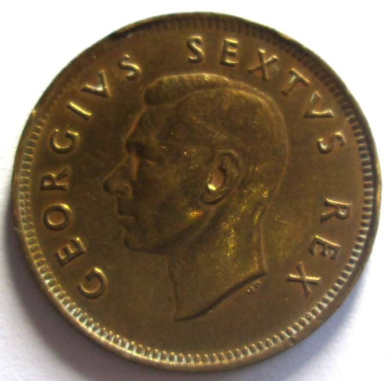 1951 Union of South Africa Quarter Penny