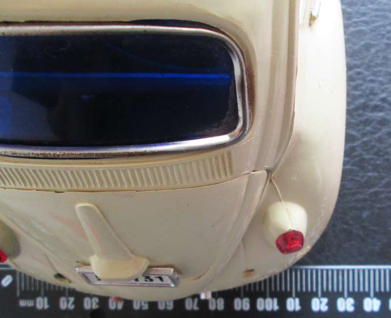 1970 Volkswagen Police Car Beetle VW made in Japan