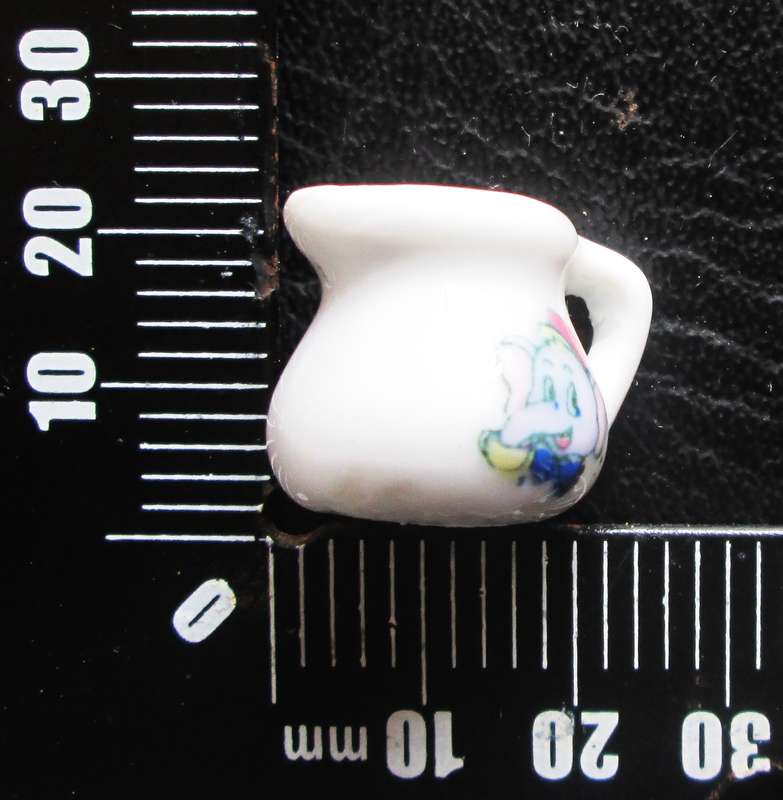 Elephant Miniature Doll House Tea Coffee Set