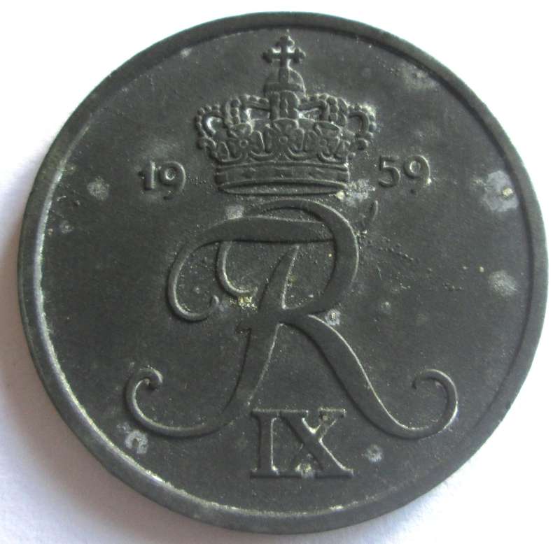 1959 Denmark 5 Ore
