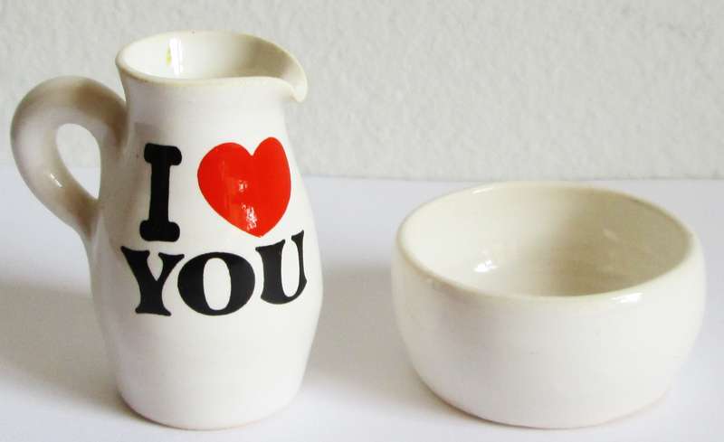 Water Jug and Bowl Miniature Doll House