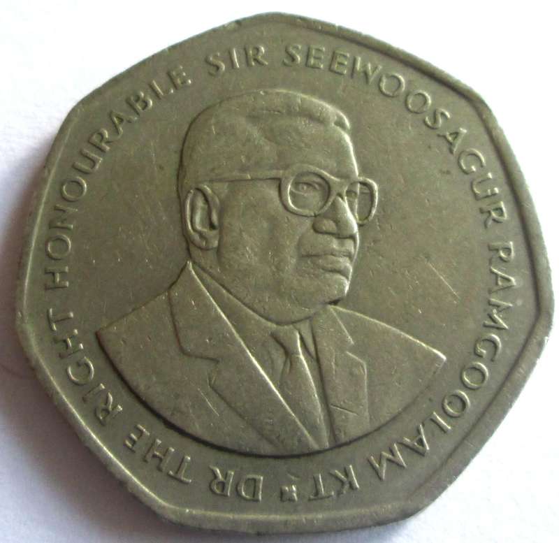 1997 Mauritius 10 Rupees