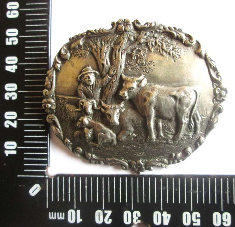 Farmers Motif Brooches