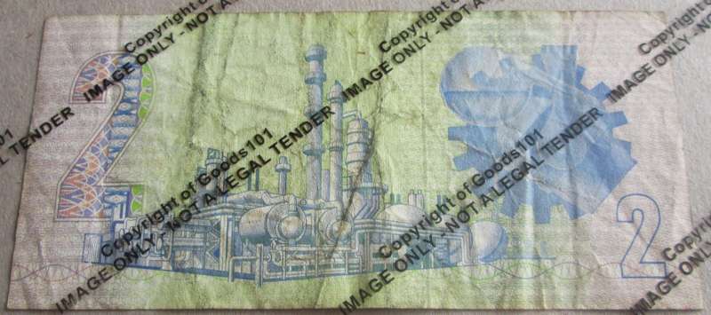 Two Rand Republic of South Africa Serial Nr GQ6703976