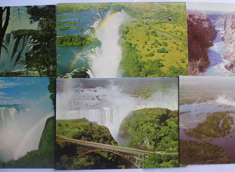 Victoria Waterfalls Variety Post Cards