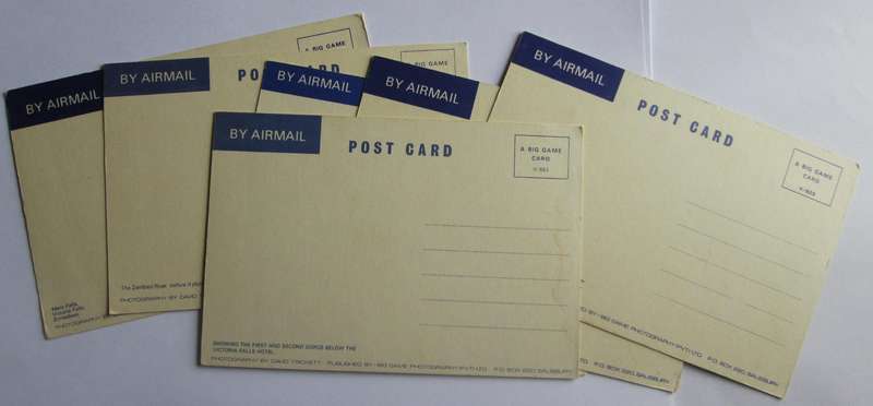 Victoria Waterfalls Variety Post Cards