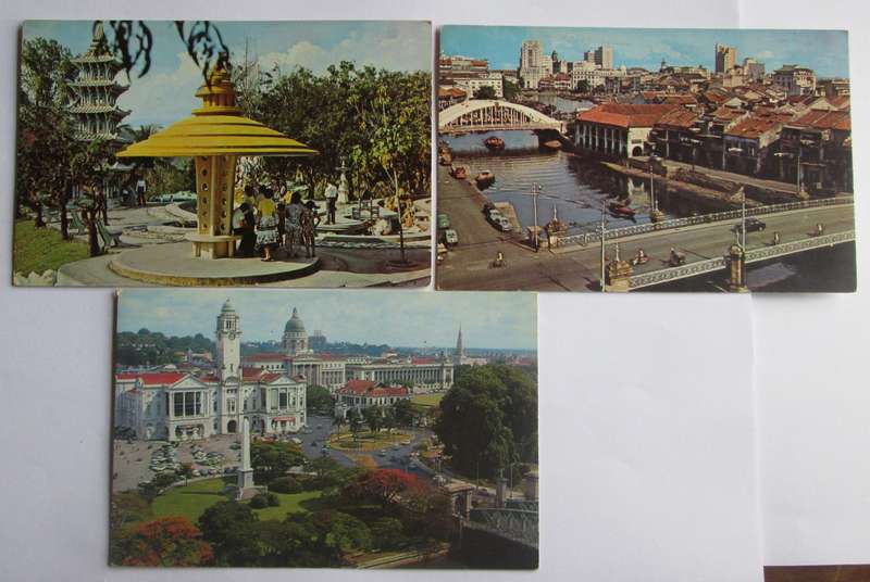 Singapore Post Cards