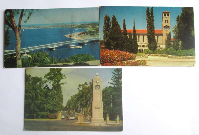 Perth Australia Post Cards
