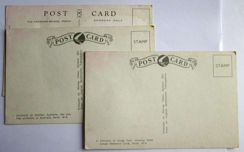 Perth Australia Post Cards