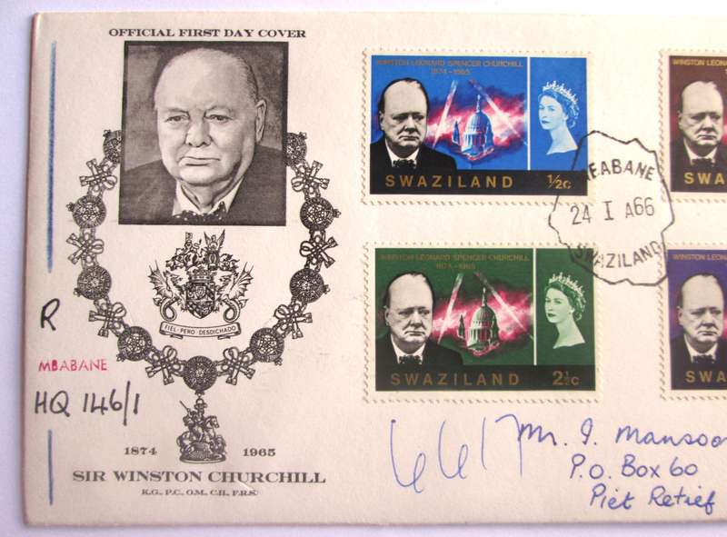 1966 Sir Winston Churchill First Day Cover