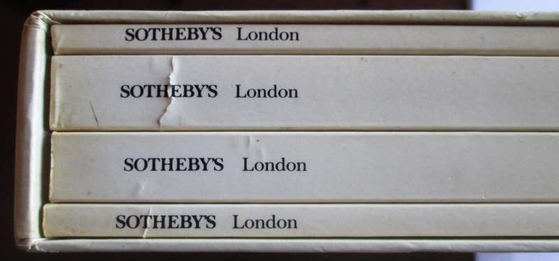 1988 Elton John Sotheby Collection 4 Volumes