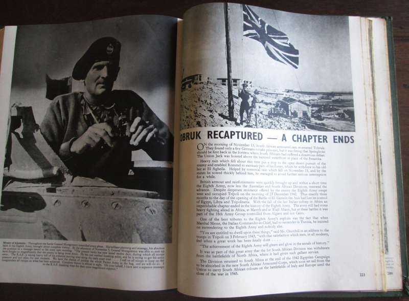 Springbok Records The Book to Commemorate the Service in WWII