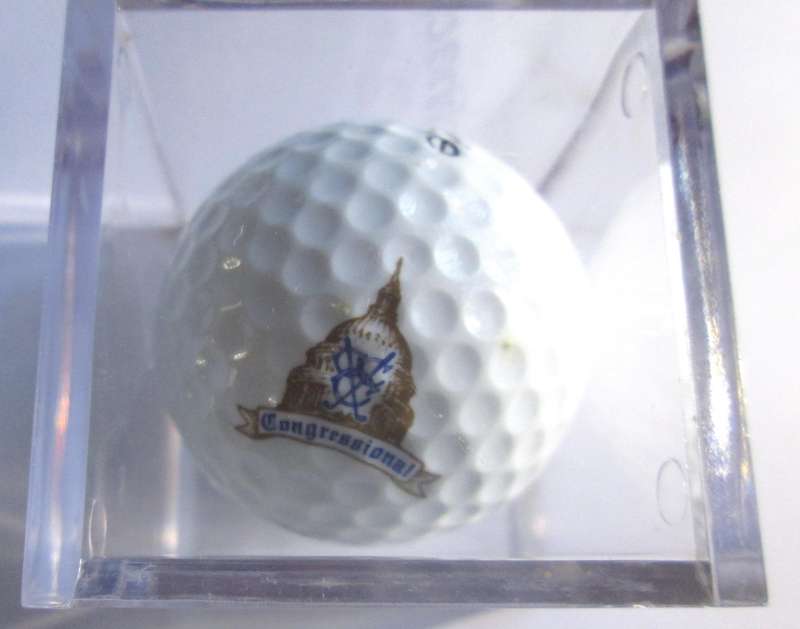 Autographed Topflight and Pinnacle Golf Balls
