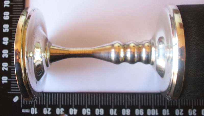 Wine Goblets with Leather Binding
