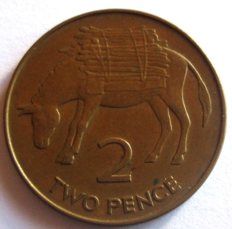 1998 St Helena Two Pence