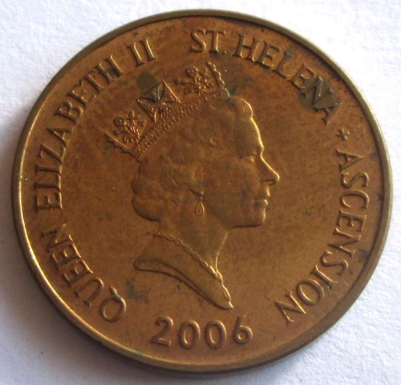 2006 St Helena 1 Penny