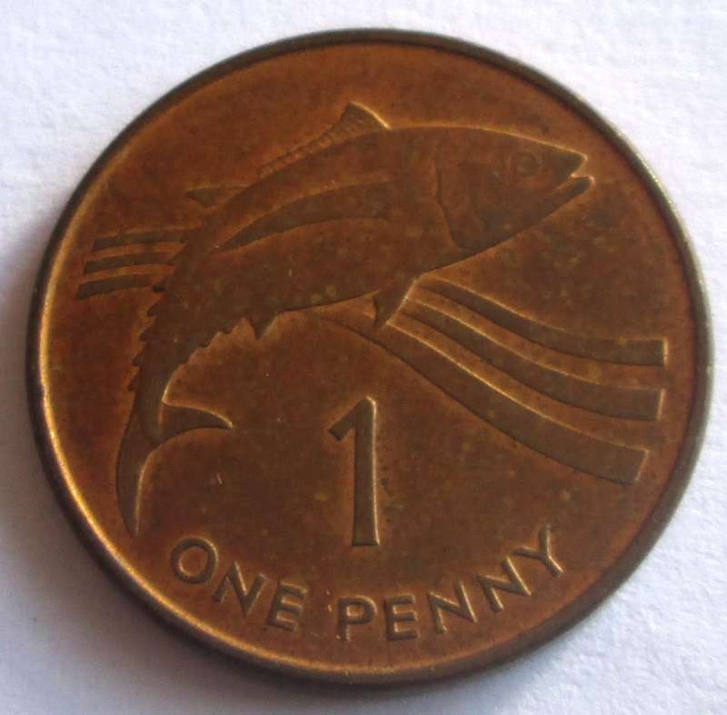 1997 St Helena 1 Penny