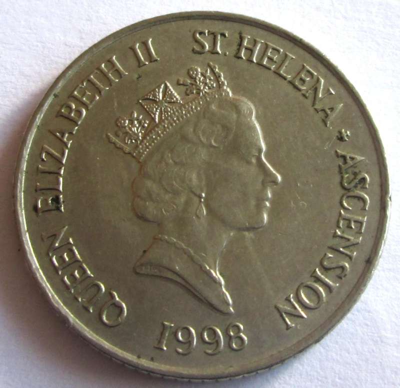 1998 St Helena 10 Pence