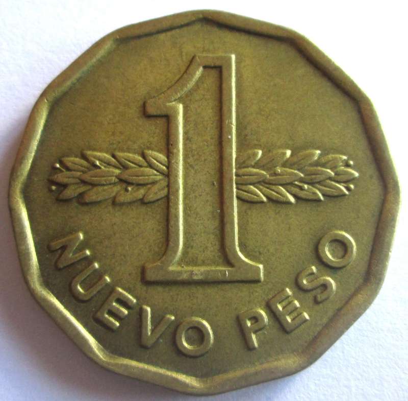 1976 Uruguay 1 Nuevo Pesos