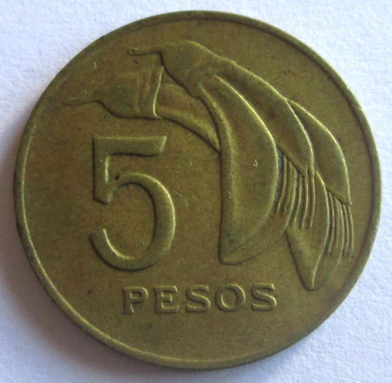 1969 Uruguay 5 Pesos