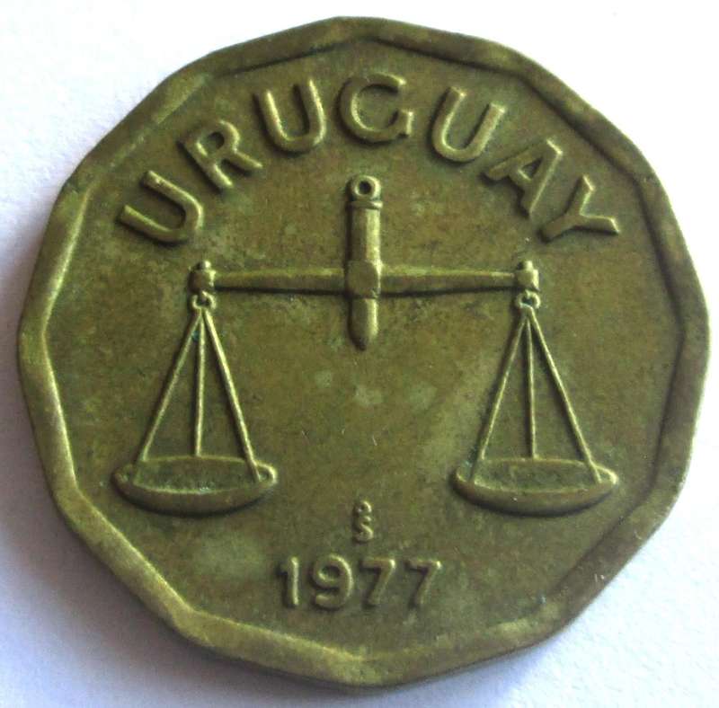 1977 Uruguay 50 Centesimos