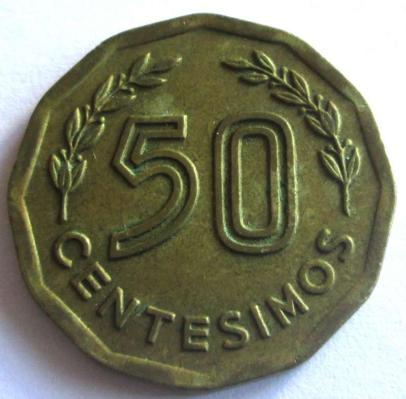 1977 Uruguay 50 Centesimos