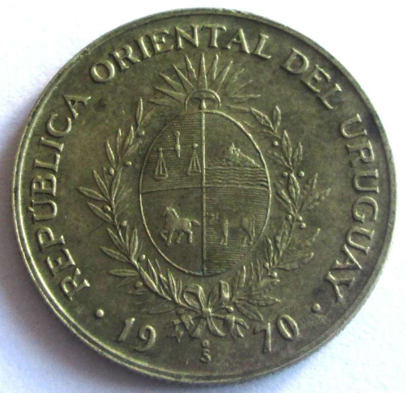 1970 Uruguay 20 Pesos