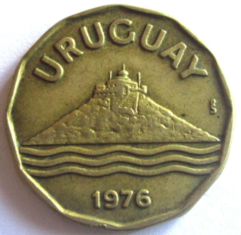 1976 Uruguay 20 Centesimos