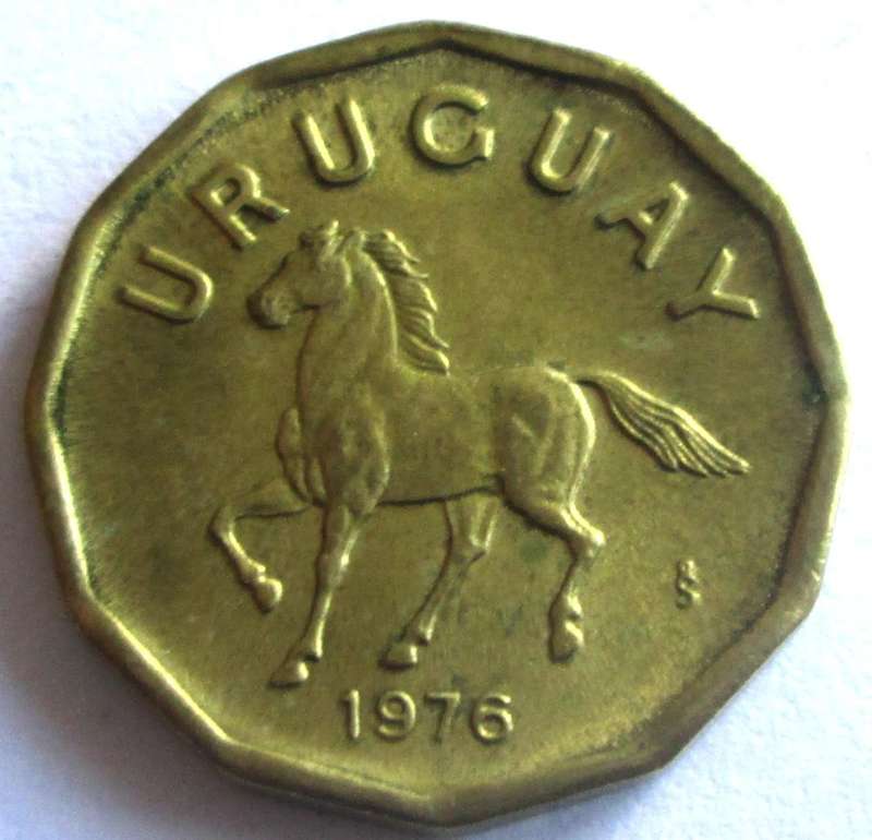 1976 Uruguay 10 Centesimos
