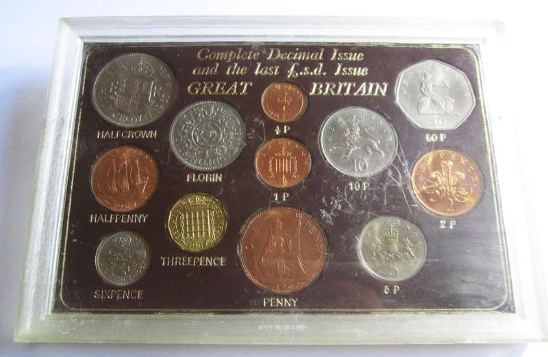 Decimal Issue 1967 -1971 and the Last LSD Issue Great Britain Set
