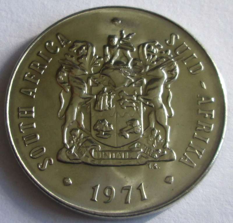 1971 South Africa Fifty Cents