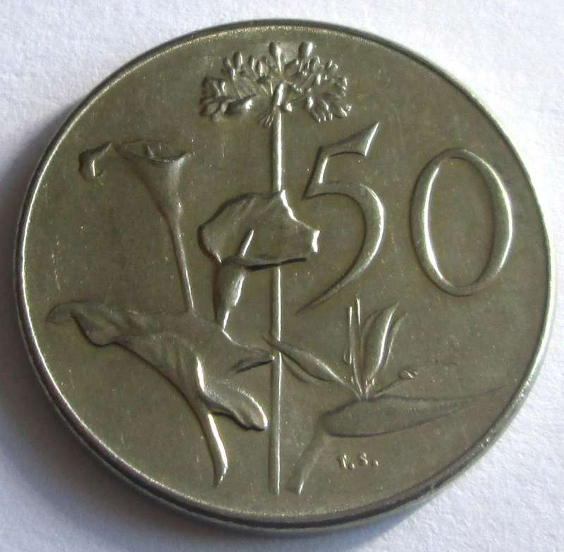 1966 South Africa Fifty Cents