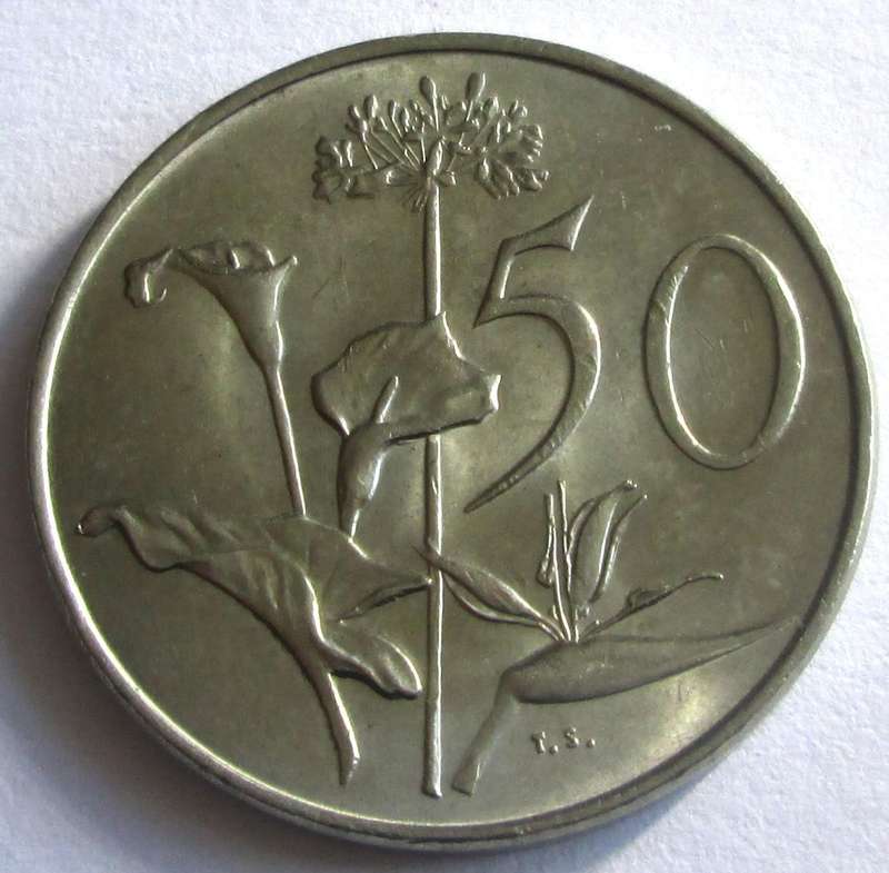 1988 South Africa Fifty Cents