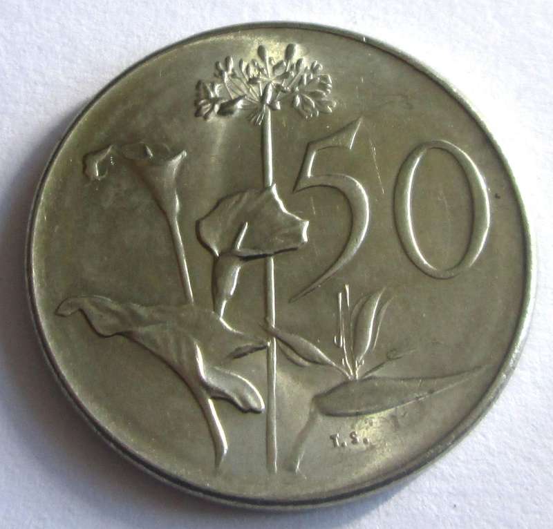 1966 South Africa Fifty Cents