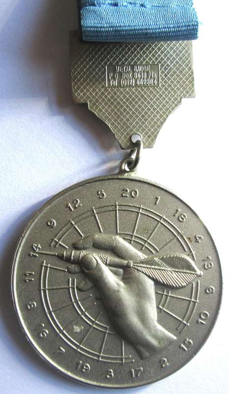 1992 SAPS Darts Championship Medal