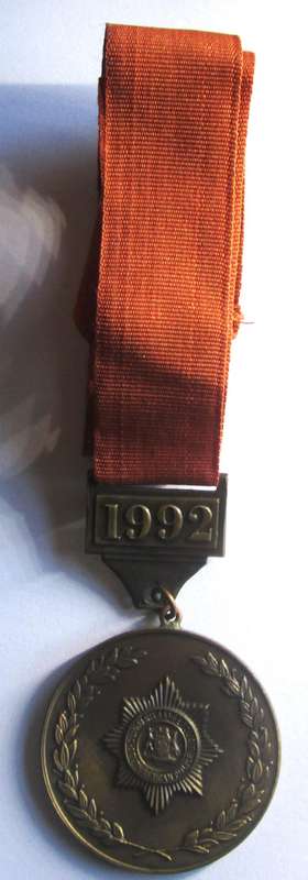 1992 SAPS Darts Championship Medal
