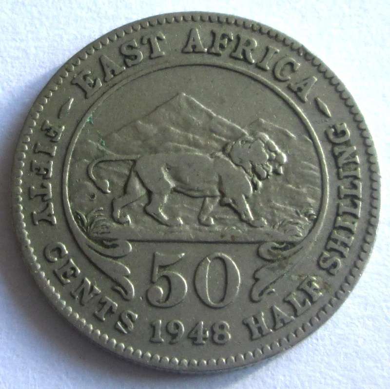 1948 East Africa 50 Cents