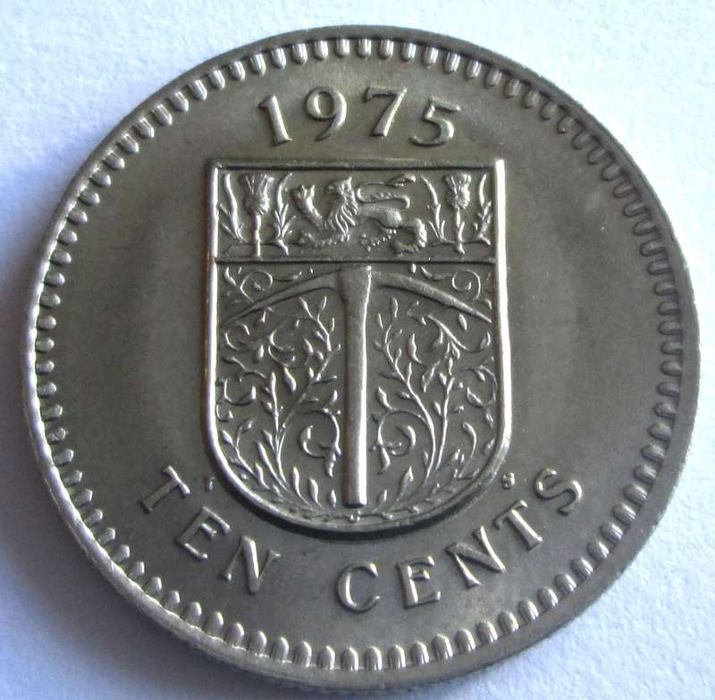1975 Rhodesia 10 Cents